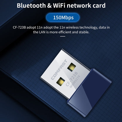 COMFAST CF-723B Mini 2 в 1 USB Bluetooth WiFi адаптер приемник беспроводной сетевой карты 150 Мбит/с