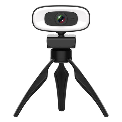 C10 2K HD bez kropļojumiem, 360 grādu rotācija, trīs ātrumu aizpildījuma gaisma, USB brīvas atmiņas tīmekļa kameras, iebūvēts skaidrāks mikrofons.