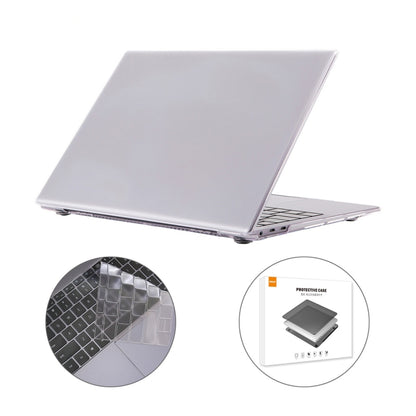 Чехол ENKAY для Huawei MateBook X Pro (версия для США) 2 в 1 с прозрачным защитным покрытием и клавиатурой из ТПУ