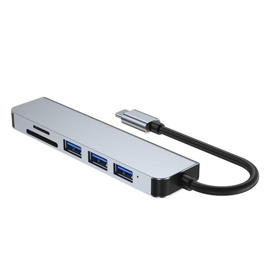 6-в-1 Type C с 3 портами USB + SD/TF + док-станция HDMI