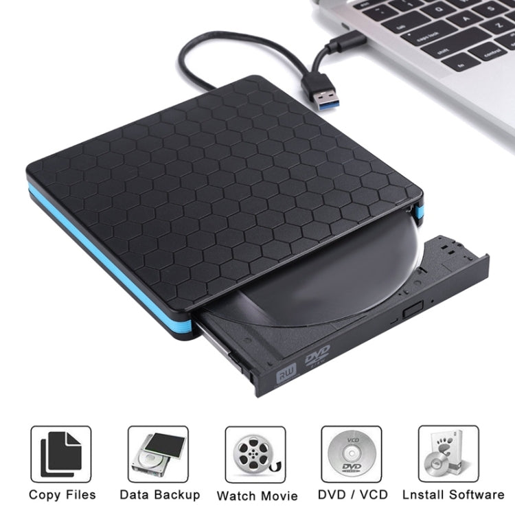 Универсальный оптический привод Type-C USB 3.0, внешний DVD/CD/VCD-привод RW SVCD-плеер