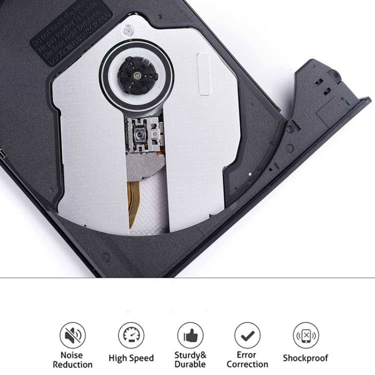 Универсальный оптический привод Type-C USB 3.0, внешний DVD/CD/VCD-привод RW SVCD-плеер