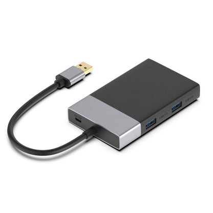 Адаптер-концентратор USB 3.0 на USB 3.0 x 2 (6 в 1) + карта CF + карта TF + карта SD + карта XQD