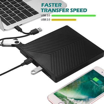 Внешний оптический привод USB 3.0 для записи CD и DVD «6 в 1»