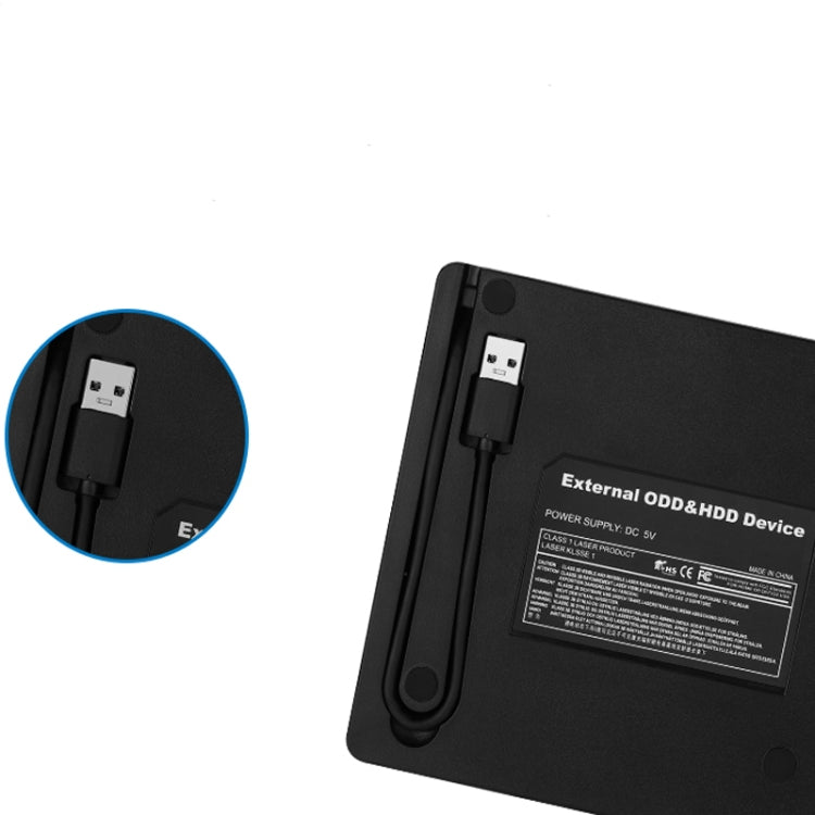 Внешний DVD-привод USB 3.0 CD/DVD+/-RW привод/DVD-плеер Запись CD-ROM