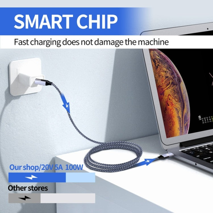 2m 100W 4K 60Hz Type-C to Type-C Fast Charging Cable