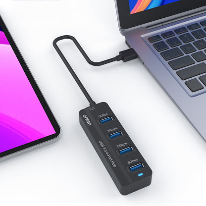 Onten 5305 4 vienā USB3.0 4 portu centrmezgla dokstacija