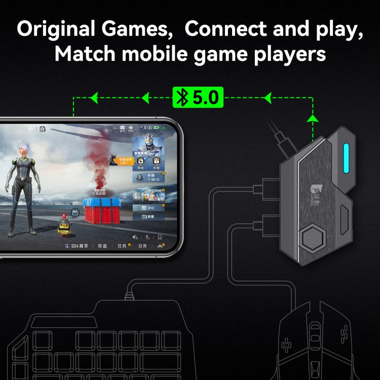 Мобильный контроллер Gamwing Mix SE Bluetooth 5.0 Elite с клавиатурой и мышью