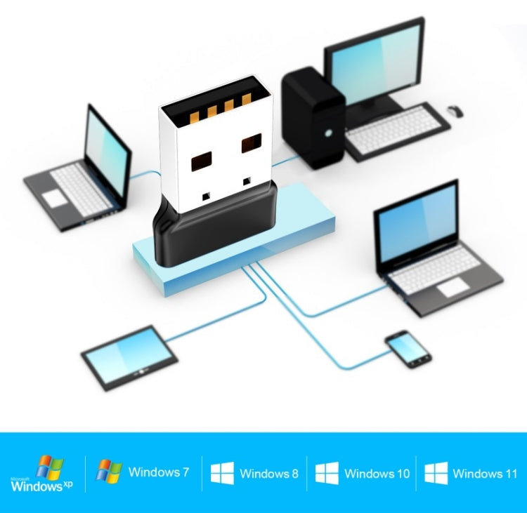 OY313 USB Bluetooth 5.3 адаптер беспроводной передатчик-приемник для ПК Windows 11 10 8 7