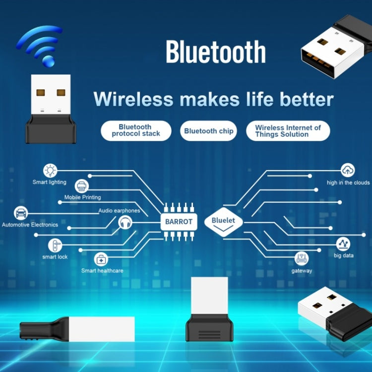 OY313 USB Bluetooth 5.3 адаптер беспроводной передатчик-приемник для ПК Windows 11 10 8 7