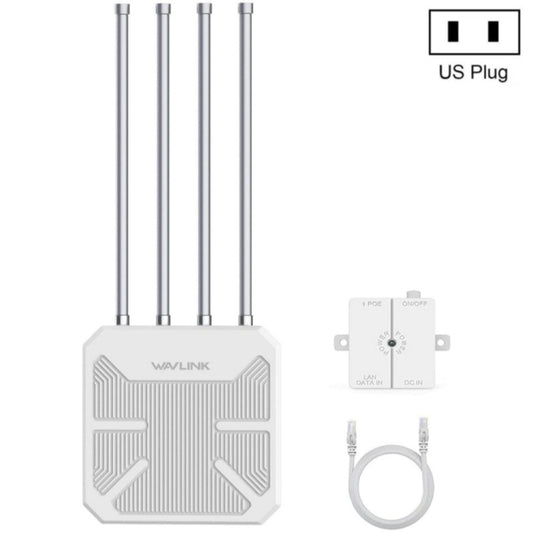 WAVLINK WN573HX3 AX3000 ūdensizturīgs āra WiFi bezvadu divu joslu maršrutētājs