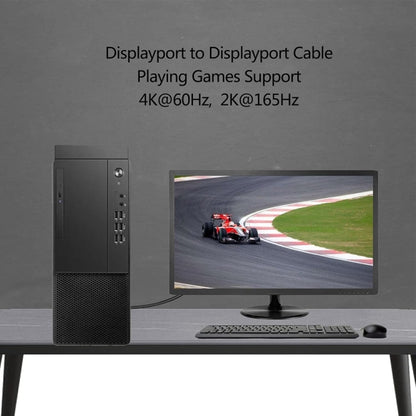 DisplayPort uz DisplayPort kabelis Lenovo, Dell, HP, ASUS un citiem modeļiem
