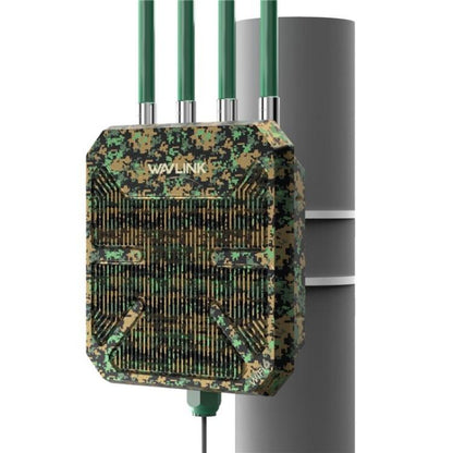 WAVLINK WN573HX1 WiFi 6 AX1800 divjoslu bezvadu maršrutētājs āra WiFi piekļuves punkts