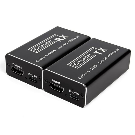 D1-1 / D2-1 tīkla kabelis HD video signāla raidītājs 50 m pagarinātājs HDMI uz RJ45 pagarinātājs