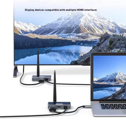 D9-1 / D10-1 поддерживает поворот экрана на 90 градусов, беспроводной адаптер HDMI 8X1
