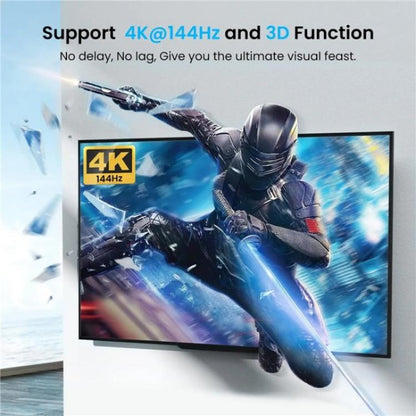 Аудиоэкстрактор FD 1X2 4K 144 Гц, разветвитель DisplayPort 1.4 на два DisplayPort MST Hub
