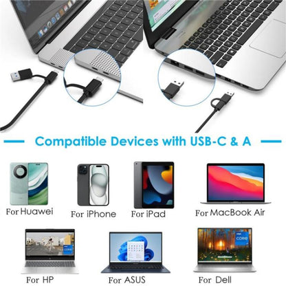 WAVLINK ST347 One-Click Offline Clone Dual Slot M.2 SSD Enclosure USB-C 3.2 Gen2 10 Гбит/с