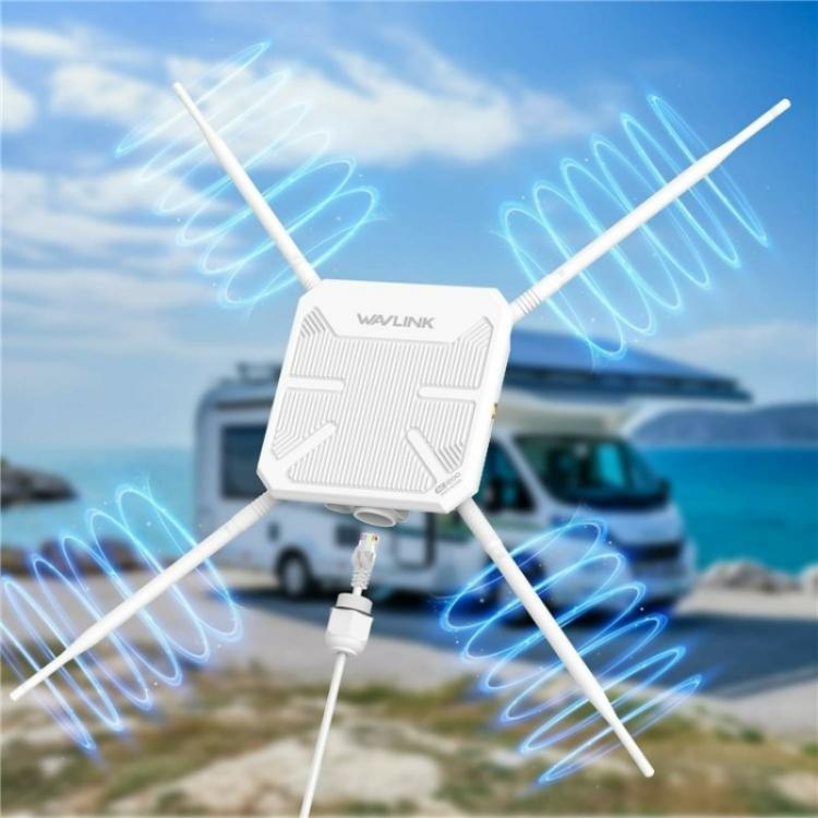 WAVLINK WN588HA2 AP atkārtotājs WiFi signāla pastiprinātājs AC1200 divu joslu WiFi paplašinātājs