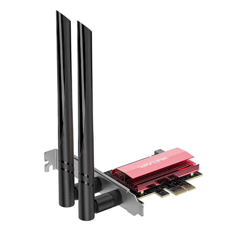 Беспроводная сетевая карта WAVLINK WN685BE3-B BE8800 2,4 ГГц 5 ГГц 6 ГГц Wi-Fi 7 Tri-Band PCI-E