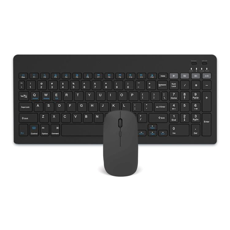 2858+030 Беспроводная перезаряжаемая клавиатура и мышь Bluetooth с разрешением 800/1200/1600 точек на дюйм