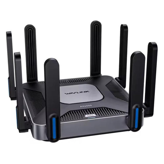 WAVLINK WN592AX6 2.5G vairāku gigabaitu portu četrkodolu procesors AX6000 divjoslu WiFi 6 maršrutētājs