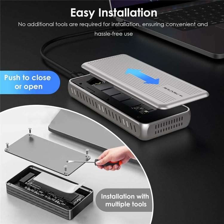 WAVLINK ST401C 40 Гбит/с PCIe NVMe SSD