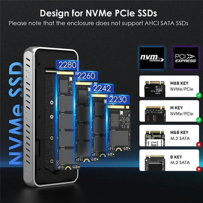 WAVLINK ST401C 40 Гбит/с PCIe NVMe SSD