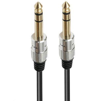 JUNSUNMAY 6.35mm 1/4 inch Male to Male Stereo Headphone Guitar Extension Cable Cord