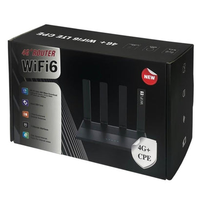 WR800 WiFi Router 4 LAN Ports 600Mbps WiFi 6 Wireless Modem with SIM Card Slot 4G LTE
