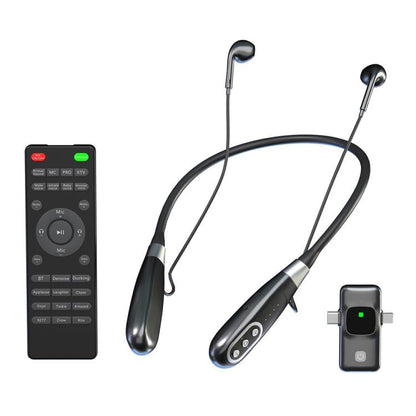 E8 Built-in Sound Card Wireless Neck-Mounted Microphone Gaming Voice Chat Headset
