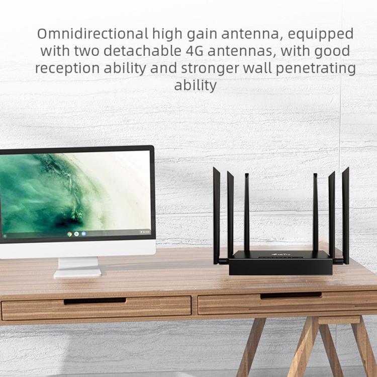ED128 6 антенн SIM-карта Евразийская версия 4G LTE 300 Мбит/с беспроводной WiFi-маршрутизатор для домашнего офиса