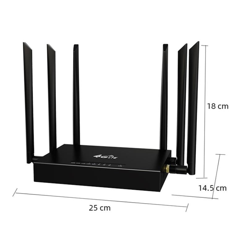 ED128 6 антенн SIM-карта Евразийская версия 4G LTE 300 Мбит/с беспроводной WiFi-маршрутизатор для домашнего офиса