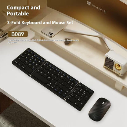 B089 Foldable Wireless Keyboard Mouse Set
