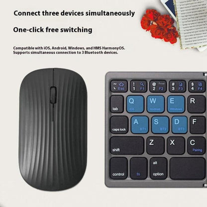 B089 Foldable Wireless Keyboard Mouse Set