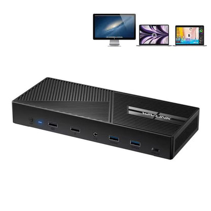 WAVLINK UG69PD27 USB-C KVM Exchanger Hub Adapter DisplayLink 4K Monitor Docking Station