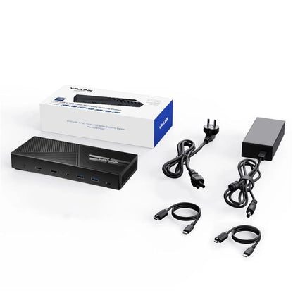 WAVLINK UG69PD27 USB-C KVM Exchanger Hub Adapter DisplayLink 4K Monitor Docking Station
