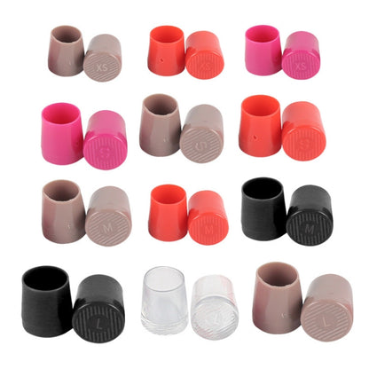 4 Pairs Noise Cancelling Heel Covers Anti-Slip High Heels Protective Caps