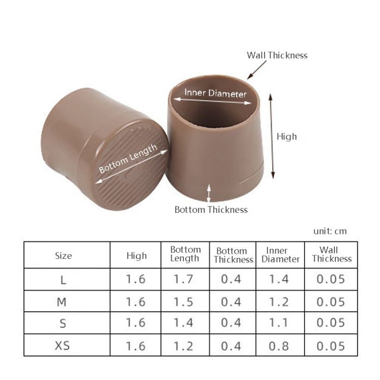 4 Pairs Noise Cancelling Heel Covers Anti-Slip High Heels Protective Caps