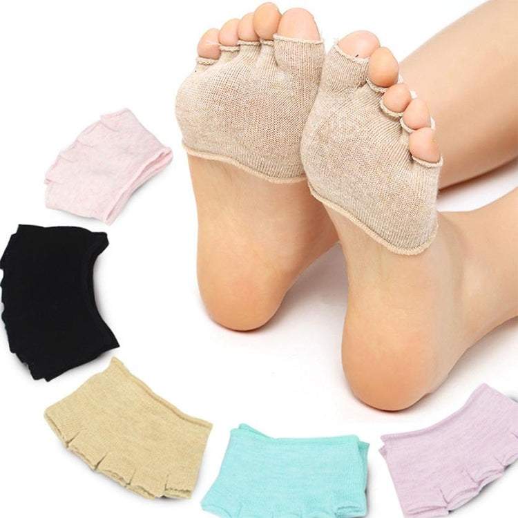 Women Invisible Non-slip Toe Socks Five Finger Socks