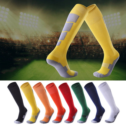 Adult Non-Slip Over-Knee Football Socks Thick Comfortable Wear-Resistant High Knee Socks