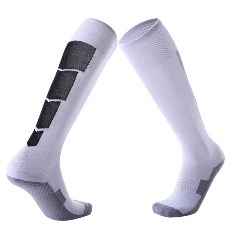 Adult Non-Slip Over-Knee Football Socks Thick Comfortable Wear-Resistant High Knee Socks