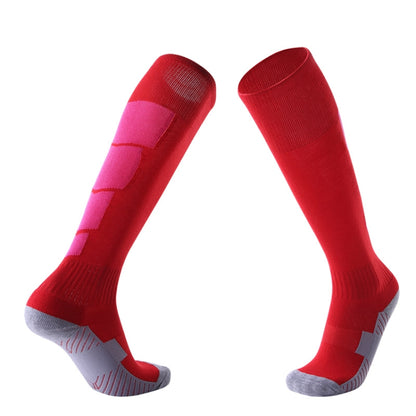 Adult Non-Slip Over-Knee Football Socks Thick Comfortable Wear-Resistant High Knee Socks