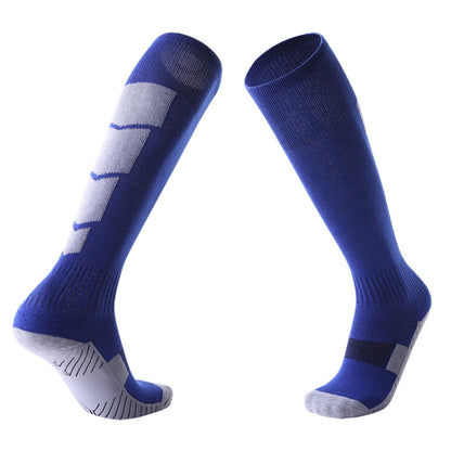 Adult Non-Slip Over-Knee Football Socks Thick Comfortable Wear-Resistant High Knee Socks