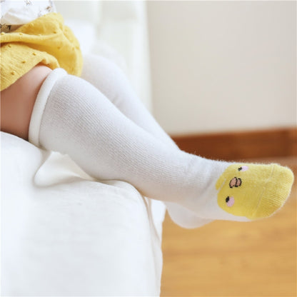 Autumn And Winter Baby Thigh Socks Curling Loose Mouth Children Cartoon Non-Slip Toddler Socks