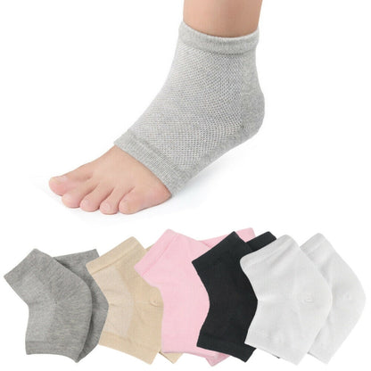 Heel Anti-cracking Aleeve Heel Protection Sock Sailboat Socks