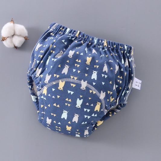 6 Layer Baby Diaper Waterproof  Reusable Cloth Diapers Baby Cotton Training  Underwear Pants Diaper