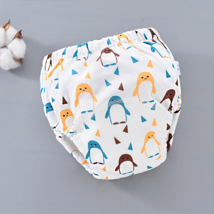 6 Layer Baby Diaper Waterproof  Reusable Cloth Diapers Baby Cotton Training  Underwear Pants Diaper