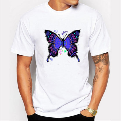 Short-sleeved Printing Pattern T-shirt for Men