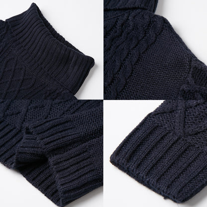Autumn And Winter Knitwear Dresses Long Turtleneck Sweater For Women