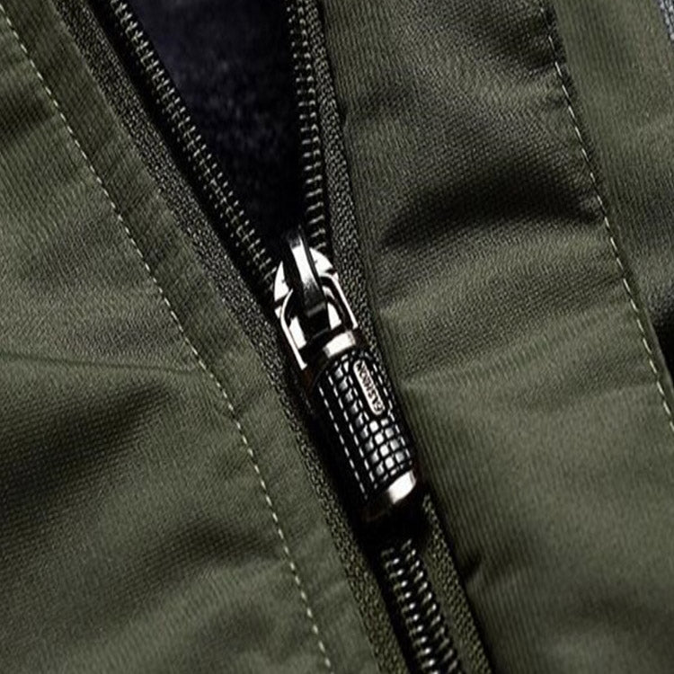 Winter Fleece Military Jackets Men Windproof Waterproof Outwear Parka Windbreaker Warm Coat